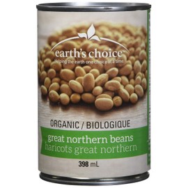 Earth's Choice, Organic Great Northern Beans, 398ml