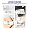 Avery Printable Rectangle Business Cards, Sure Feed Technology, 2" x