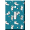 Toggle Wallplate, Single Light Switch Cover Plate - Space Cats