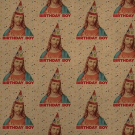 Jesus Birthday Boy Premium Kraft Roll Gift Wrap Wrapping Paper