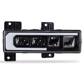 MOVOTOR LED Headligh with Welcome DRL,Right Passenger Side/OEM Fitment,500% Bright Anti-glare Hi/Lo Beam,Plug N Play,Fit 88-98 Chevy GMC C/K1500 2500 3500 Silverado Suburban Tahoe