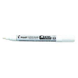 Pilot 4.5 mm "Super Color" Medium Tip Marker - White