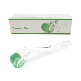 Koi Beauty Professional Dermaroller with 200 Real Micro Needles Home Needle Roller for Body for Men and Women
