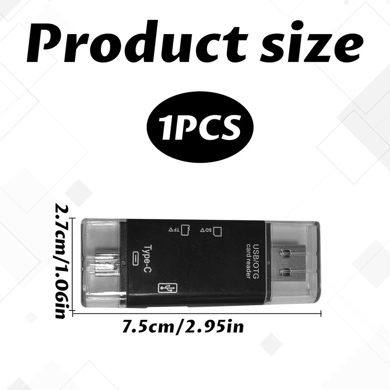 Micro Sd Card Reader, 1pcs Sd Card Reader USB C,