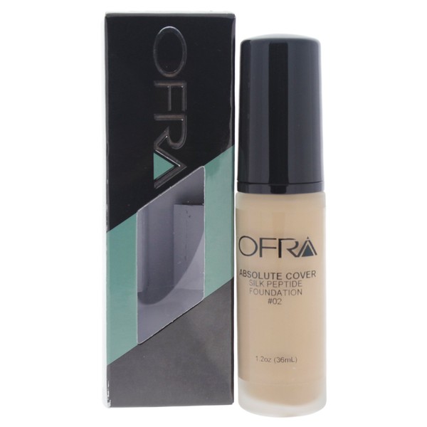Ofra Absolute Cover Silk Peptide Foundation for Women, 2, 1 Ounce