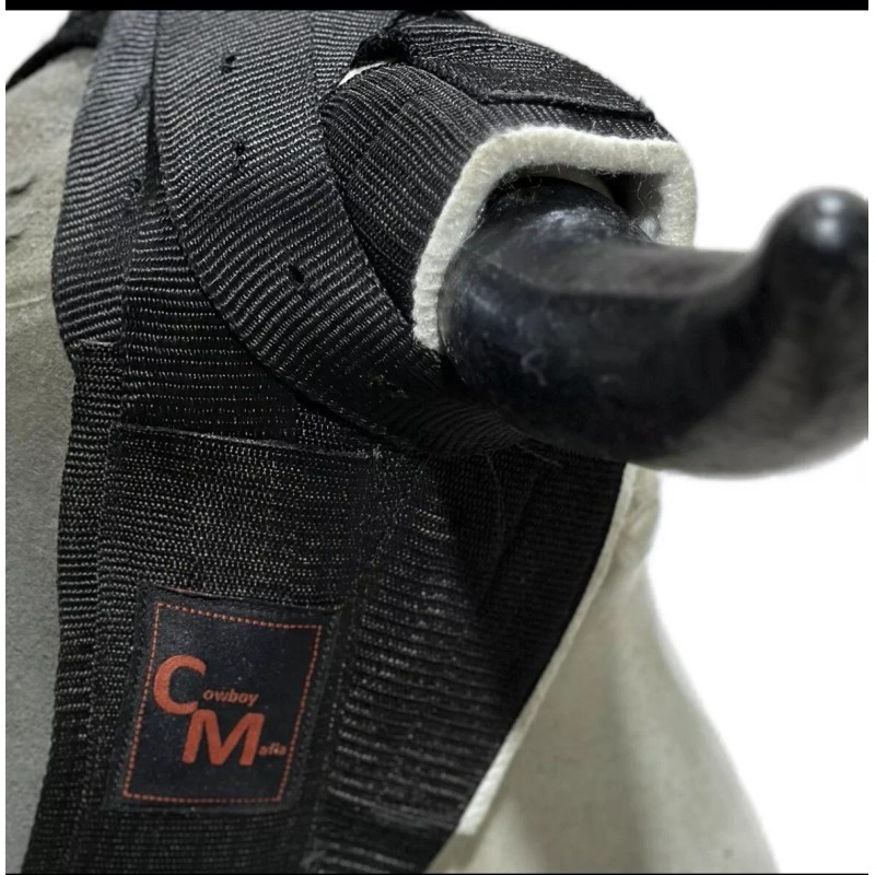 Cowboy Mafia Figure 8 Team Roping Steer Horn Wraps! Black