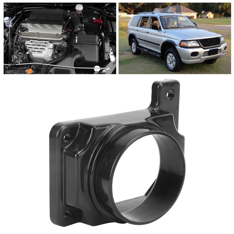 MAF Mass Air Sensor Adapter Engine Intake Filter Plate, 3in