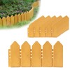 ARRYNTHEON Landscape Edging Kit 6.7 in Tall Decorative Double-Sided Wood-Look