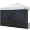 MordenApe Sunshade Sidewall with Mesh Window for 10x10 Pop Up