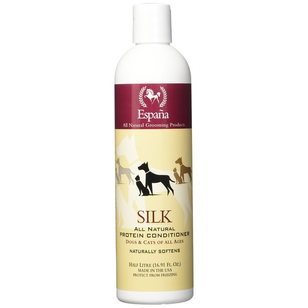 Espana Silk ESP1015DC Specially Formulated Silk Protein Conditioner for Dogs and Cats, 16.91-Ounce