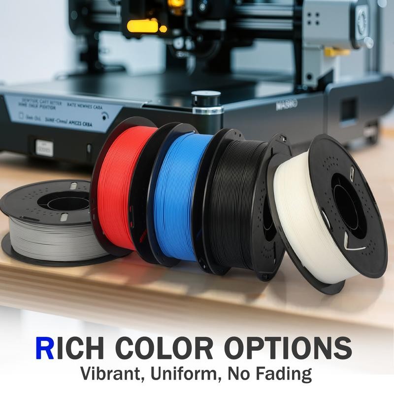 Epelay PLA+ 3D Printer Filament 1kg Spool - Strong Smooth