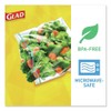 Glad 60771 Fold-Top Sandwich Bags, 6 1/2 x 5 1/2,