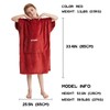 Hiturbo Kids Changing Robe Towel Poncho Bath Robe with Hooded