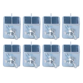 Butt Welding Clamps, 8pcs Sheet Metal Butt Welding Clamps Galvanized Steel Welding Clamps Weld Sheet Metal Butt Clamps for Car Door Skin Panel