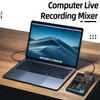 Depusheng M4 Professional Audio Mixer Sound Card Console Interface System