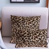 Hodeacc 6 Pack Leopard Printed Series Pillow Covers,Soft Plush Animal