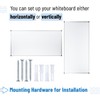 Mr. Pen- Magnetic Dry Erase Board for Wall, 24" x