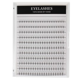 Vayator 220 Fans 10-12-14-16mm Mixed 6D False Lashes Premade Russian Volume Fans Individual Faux Mink Pre made Volume Fans Eyelash Extensions (6D 10-12-14-16mm Mixed)