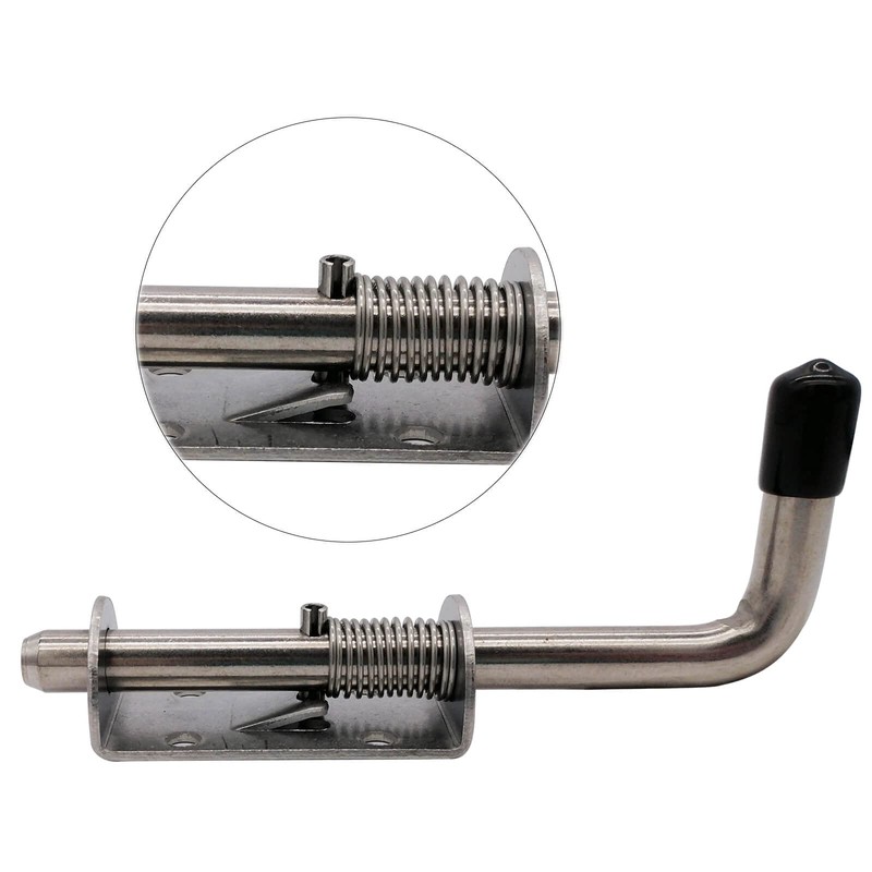 AeKeatDa 6 Pack 304 Steel 5 Inch（128MM） Spring Pin Latch