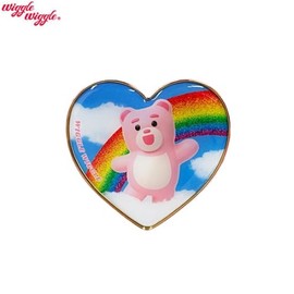 WIGGLE WIGGLE Belly Gom Heart Griptock 1ea, Type:Belly Gom_Rainbow (HT-014)