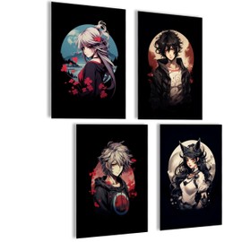 mojoliving Anime Poster Set Anime Picture Set for Manga Wall Cool Anime Gifts Aesthetic Anime Poster for Wall Collage Decorative Anime Poster Aesthetic Japanese Pictures