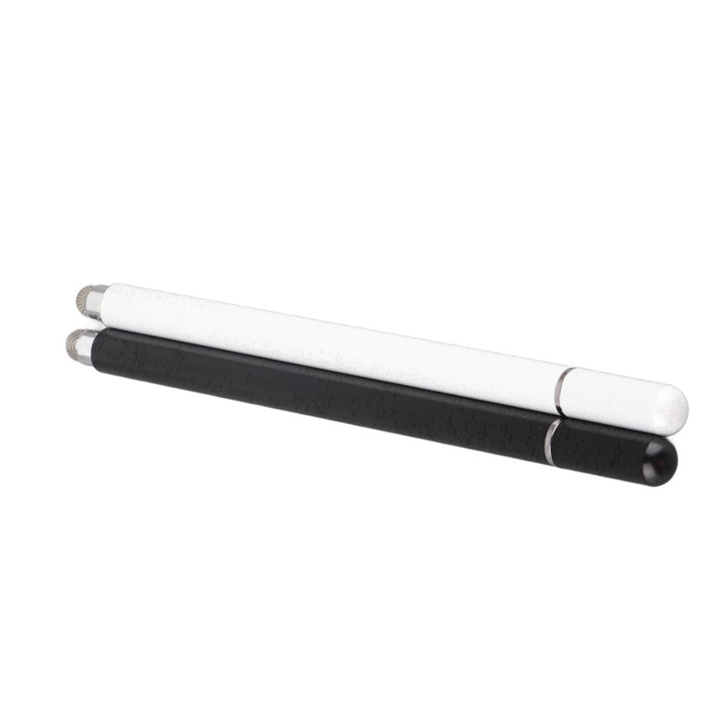 2pcs Stylus Black White Magnetic Suction Handwriting Stylus Universal Capacitive