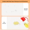 Vlwltl 100Pcs 6" x 6" Unbleached Parchment Paper, Burger Patty