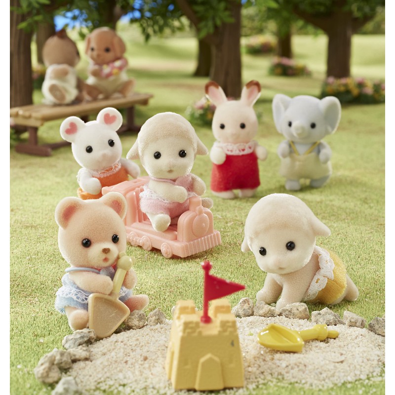 Sylvanian Families Doll Twin-chan Sheep Hi-08