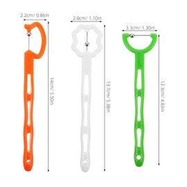 Garneck 3Pcs Oral Muscle Trainer Kids Tongue Thrust Corrector for Kids Speech Therapy Materials Tongue Muscle Exerciser Oral Training Tool