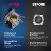 MOCA S20237 Fuel Injection Throttle Body with TPS Sensor Fit