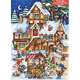 Christmas Market Chocolate Advent Calendar (Countdown to Christmas)