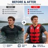 Adjustable Life Vest for Water Activities – Polyester Buoyancy Aid