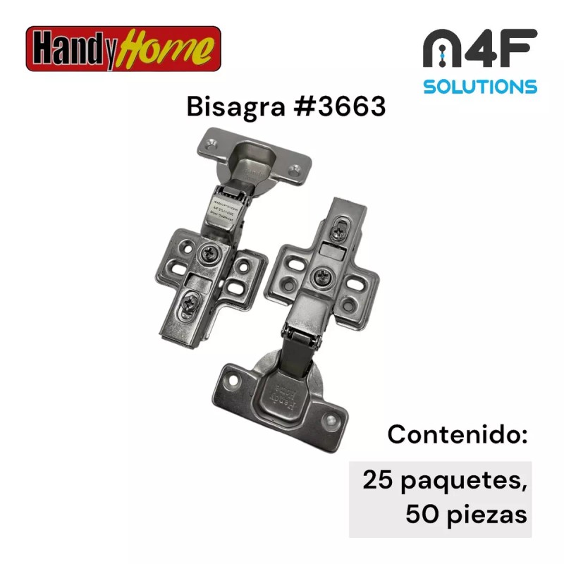 Handyhome Bisagra Handy Home 11.5 Cm X 6.2 Cm 25paq