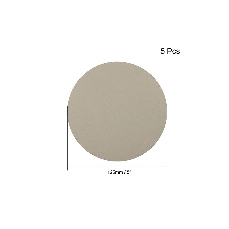 TA-VIGOR 5Pcs 125mm Wet and Dry Sanding Discs, 4000 Grit