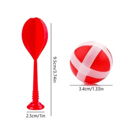 Regerly Velcro Ball, Pack of 40 Throwing Game, Velcro Ball Game for Children, Velcro Ball Game, Throwing Game, Disc Replacement Balls, 20 Darts + 20 Velcro Balls for Indoors, Outdoors, Children,