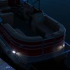 Besramtic Boat Docking Lights Marine Docking Lights LED Stainless Steel