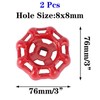 Still Awake 2 Pcs 76mm/3" Replacement Gate Valve Handwheel -