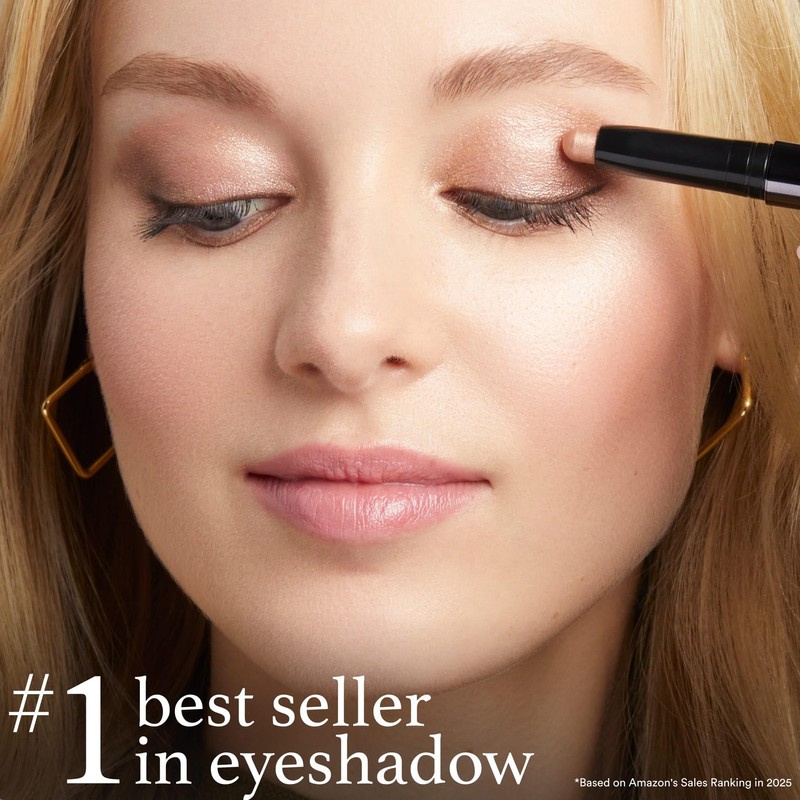 Julep Eyeshadow 101 Crème-to-Powder Eyeshadow Stick (Khaki Green Shimmer) Long-Lasting,
