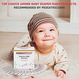 A and D Ointment By Sion Biotext Baby Diaper Rash Vitamin A + D Original Healing Cream Medical Moisturizer Intensive Therapy For Dry & Irritated Skin,