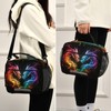 KFBE Color Flame Dragon Kids Lunch Box Insulated Lunch Bags