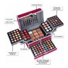 Kit De Maquillaje Paleta Rosa Malubero maletín de maquillaje
