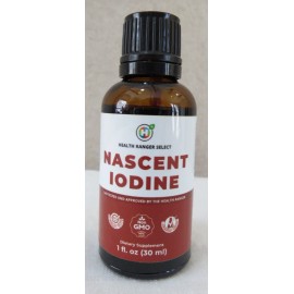 Health Ranger Nascent Iodine Liquid 1 fl. oz NEW