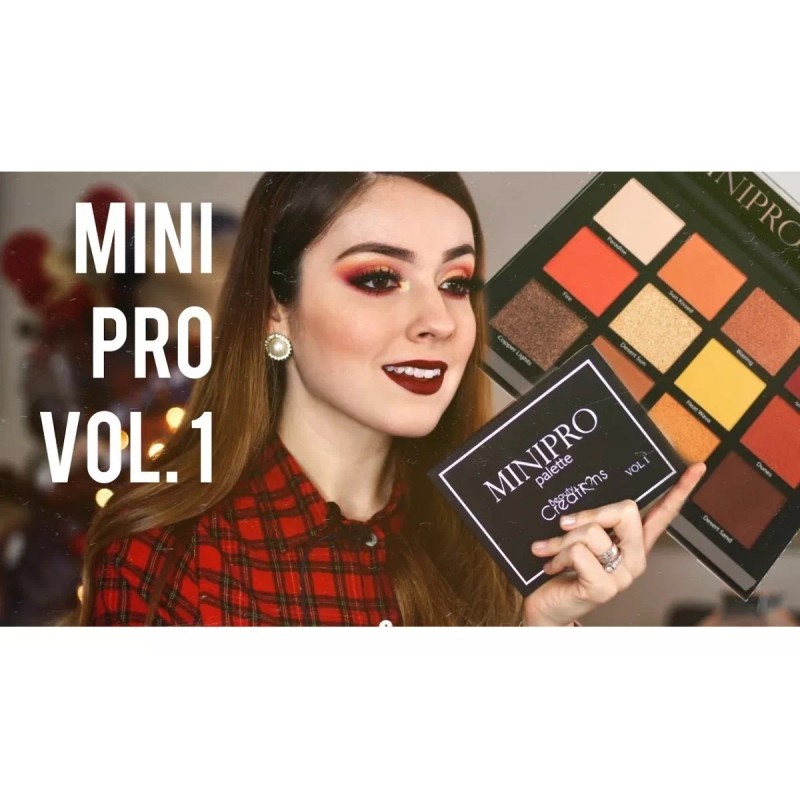 Beauty Creations Minipro Paleta De Sombras 12 Tonos Vol. 1