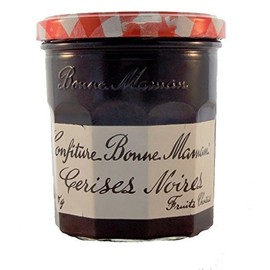 Bonne Maman Cerises Noires - Black Cherry Jam - 13 oz.