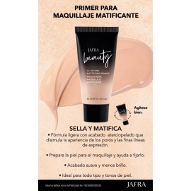 Jafra Primer Para Maquillaje Matificante Jafra + Envio Gratis