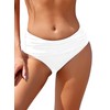 SHEKINI Bañador de Mujer Hipster Bikini Bottoms Cobertura Completa Bañador