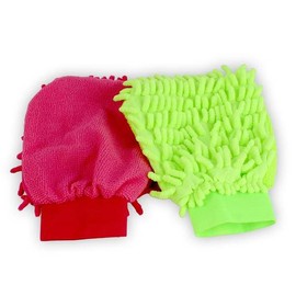H+Mall 세차장갑 극세사 세차장갑 손세차장갑 극세사장갑 Microfiber Car Wash Gloves Hand Wash Gloves Microfiber Gloves