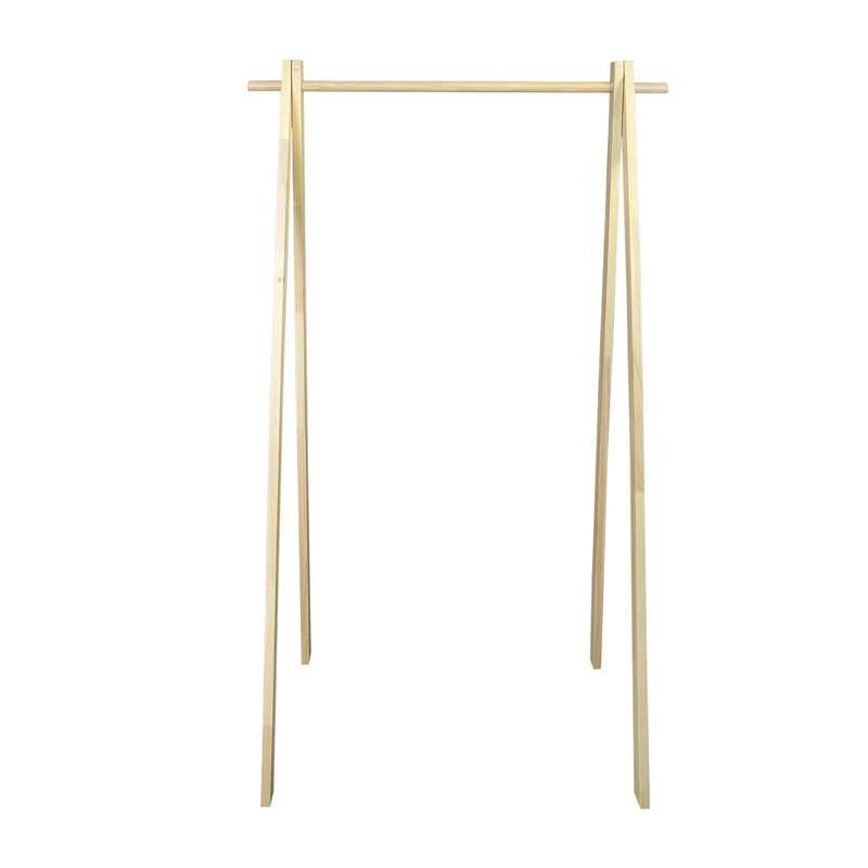 Casual Home Solid Wood No Tool Assembly Collapsible Aesthetic Clothing