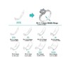 Ring Size Adjuster,Invisible Ring Size Adjuster, Ring Resizer For Loose