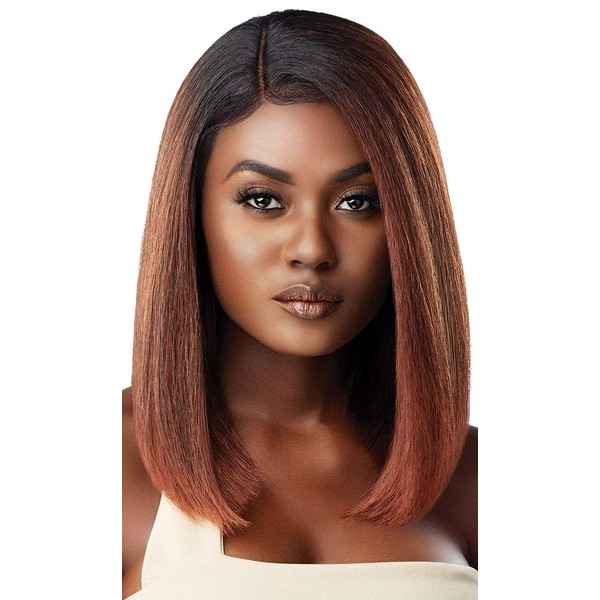 Outre Melted Hairline Synthetic HD Lace Front Wig - BREANNE (DR4/GDNHN)